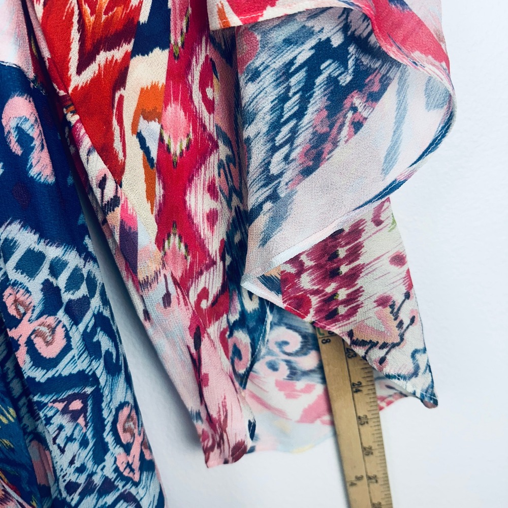 Farm Rio Boboikat Maxi Dress Size Small Abstract - Picture 11 of 13